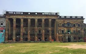 The History of Andul Rajbari. Abandoned Heritage Building in Howrah district of West Bengal state of India.