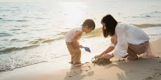 Irrevocable days of Childhood, Looking Back in the Silence, Life - Giving Memories Gathered in the Embrace of Love.