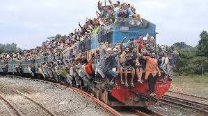 Bangladesh government is unable to pay the salaries of its railway workers. Passenger services were disrupted due to intense discontent and agitation among the staff.