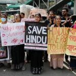 A video shows a Bangladeshi mother crying because her daughter was abducted by Muslim youths..Muslims are threatening her that if she protests, she will be expelled from Bangladesh