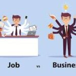 If you just want to live in life then you can work under others but if you want to live like a king then it is better to do business.