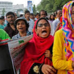 The hardliners of the militant state of Bangladesh are now busy looking after their own interests.. Persecution of minority Hindus in Bangladesh is increasing. The Indian government should now carry out an army operation in Bangladesh and include the whole of Bangladesh in the map of India